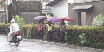Isolated rains over Romblon Sunday