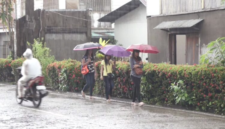 Isolated rains over Romblon Sunday