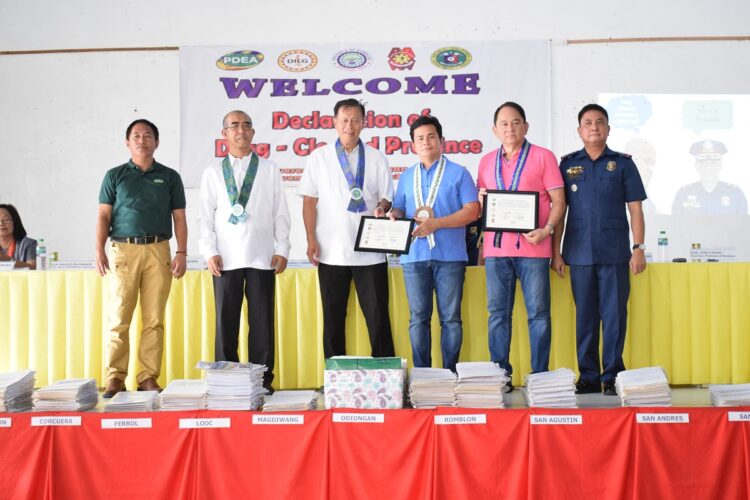 Romblon, ikalawang Probinsya na idineklarang drug-cleared sa Pilipinas