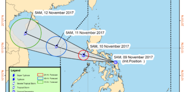 #SalomePH may pass Sibuyan Sea; Tropical Cyclone Warning raised over Romblon