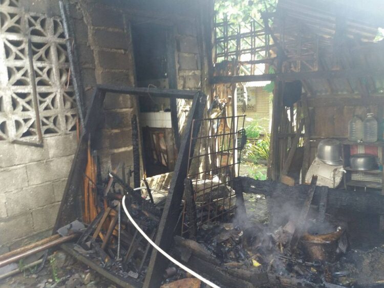 Bahay sa Santa Maria, Romblon; nasunog kaninang umaga