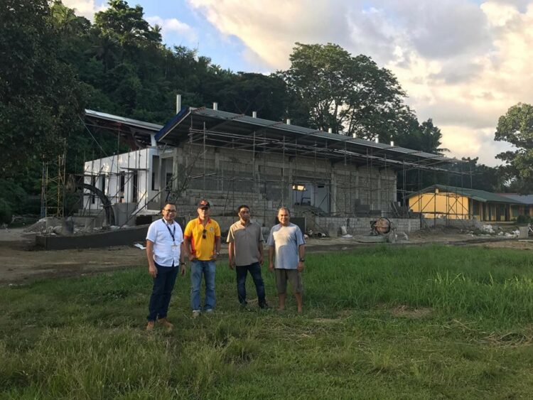 San Agustin is building an Evacuation Center in Brgy. Dubduban