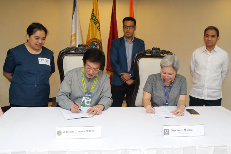 DOH and DAP signs MOA for the evaluation of Drug Rehab Programs in MIMAROPA