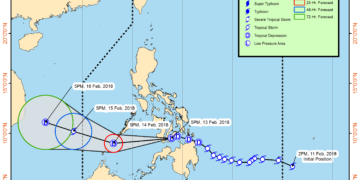 About 30 passengers were stranded in San Agustin Port due to #BasyangPH