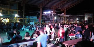 Sayawan sa fiesta ng Carmen, pinatigil ng mga pulis dahil sa permit