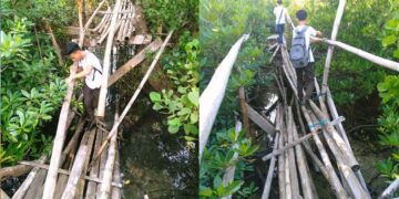 Sirang footbridge, pahirap sa mga estudyante ng Mabini NHS