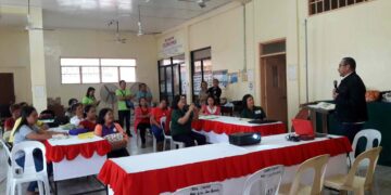 DOST-FNRI sinanay ang mga brgy nutri scholars ng San Agustin