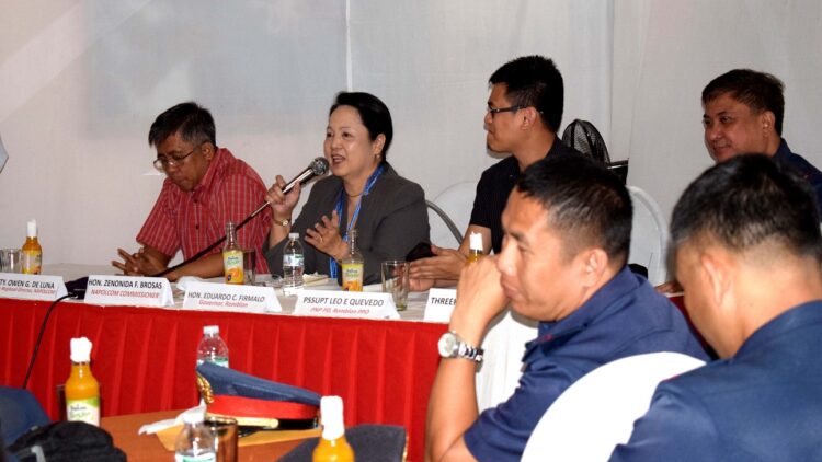 NAPOLCOM Commissioner encourages Romblon Mayors, Police to work together hand-in-hand