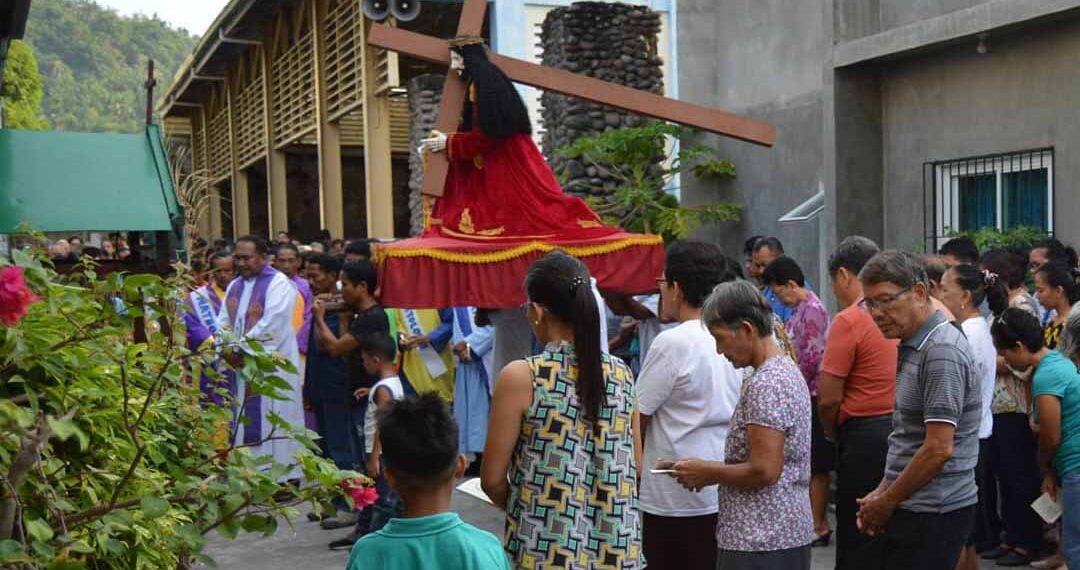 Stations of the Cross sa Banton, dinaluhan ng mga deboto