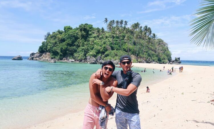 Rocco with his brother Kyle Nacino. Courtesy: Facebook/Rocco Nacino