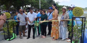 Bagong ayos na Baywalk sa Odiongan, pinasinayaan na