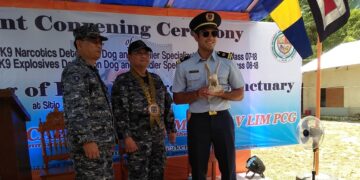 Convening ceremony ng mga nagsanay sa Coast Guard K9, isinagawa sa Romblon