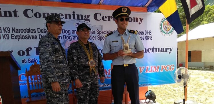 Convening ceremony ng mga nagsanay sa Coast Guard K9, isinagawa sa Romblon