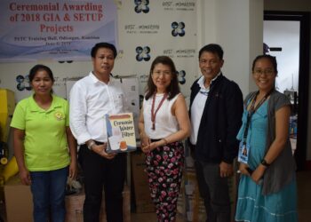 DOST-MIMAROPA provides ceramic filter to San Jose for safe drinking water