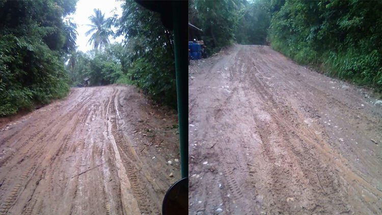 iReport: Maputik na mga kalsada sa Brgy. Agtongo at Agbudia, inererklamo