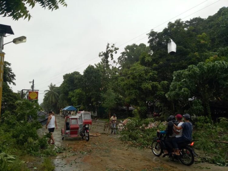 Buhawi, naminsala sa Odiongan