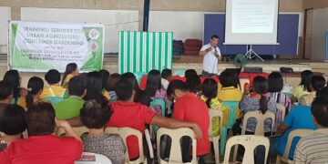 Mga residente ng Odiongan, sinanay sa urban agriculture, container gardening
