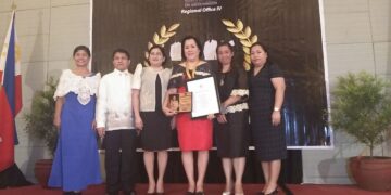 Marinduque State College President awarded Regional Dangal ng Bayan of the Year