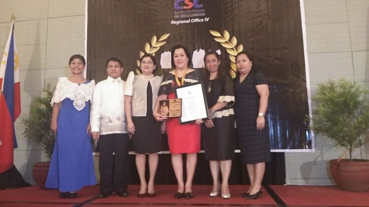 Marinduque State College President awarded Regional Dangal ng Bayan of the Year