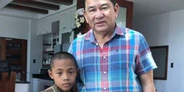 Rep. Toto Madrona nakita ang batang tinulungan