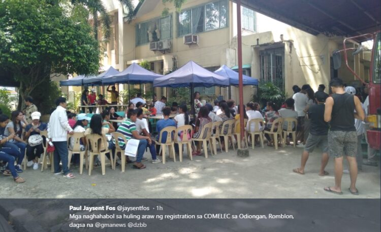 Mga nagpaparehistro para sa 2019 election, dagsa sa huling araw