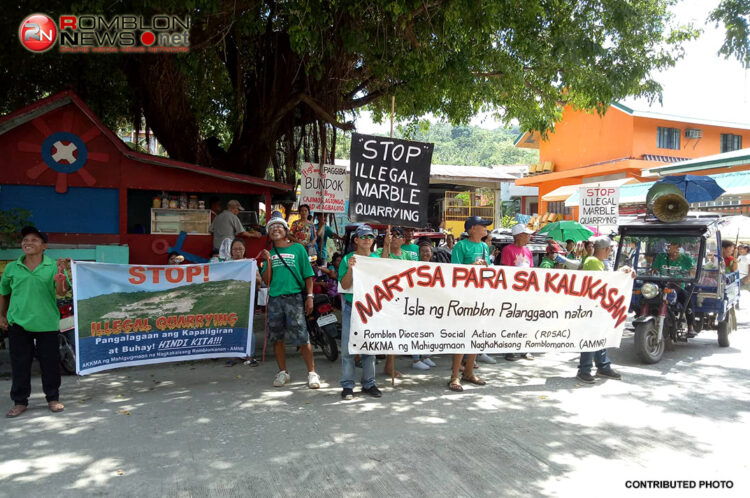 Pagkilos kontra ‘illegal quarrying’, isinasagawa sa Romblon