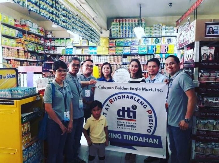 DTI OrMin recognizes its first DTI Suking Tindahan in Calapan City