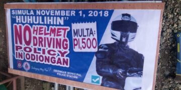 Public lauds Odiongan PNP for ‘no helmet, no driving’ policy