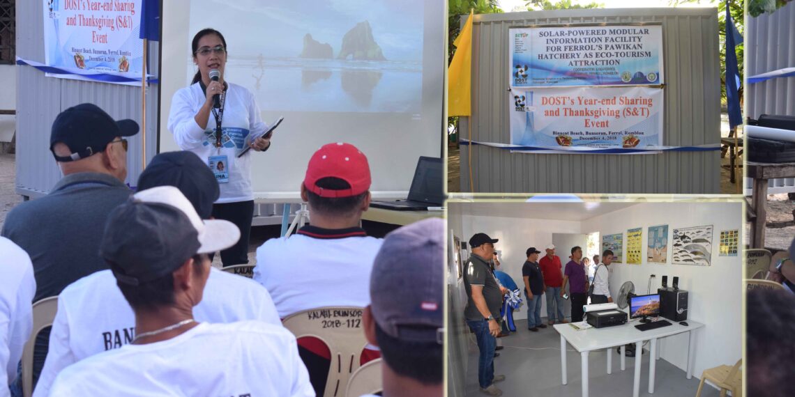 DOST, LGU provides Solar-powered Facility to Ferrol’s Pawikan Hatchery