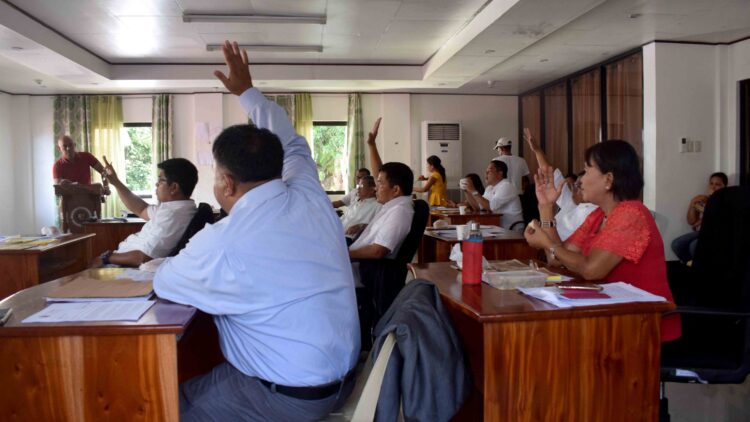 Odiongan Municipal council declares all committees vacant