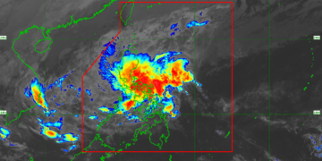 Rainy weather in Romblon due to LPA