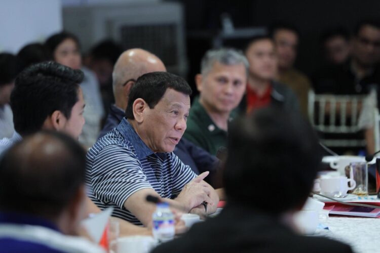 PRRD signs law hiking war veterans’ monthly pension