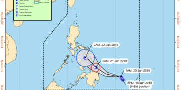 Amang to bring rains in Romblon on Sunday