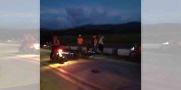 Dalawang rider na sangkot sa salpukan ng dalawang motor, naospital