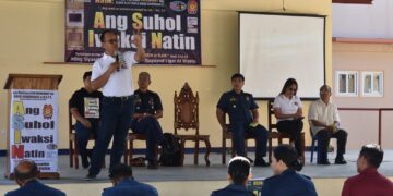 PNP, Non-partisan movement urges Romblon voters not to accept bribe
