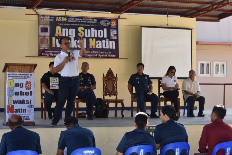 PNP, Non-partisan movement urges Romblon voters not to accept bribe