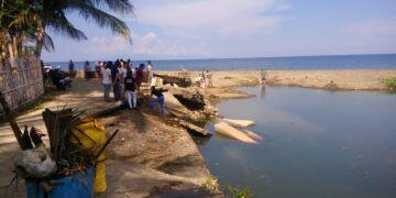 Ilog na puno ng basura sa Santa Maria, nilinis na ng mga residente