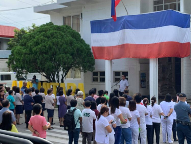 Alcantara LGU bid farewell to Mayor Eddie Lota