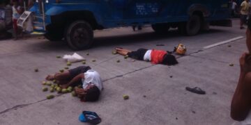 Motorsiklong umiwas sa aso, naaksidente; isa patay, isa sugatan