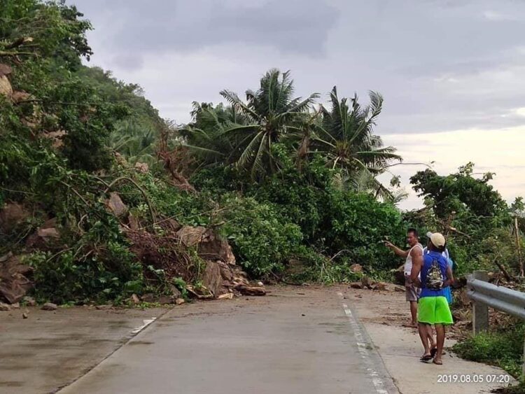 Landslide, resulta ng pag-uulan sa Cajidiocan