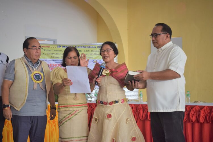 Lettie Magango takes oath as new IPMR for Sangguniang Panlalawigan