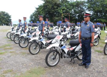 Romblon Police Provincial Office receives XRM Motorcycles