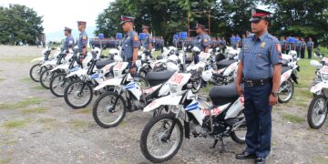 Romblon Police Provincial Office receives XRM Motorcycles