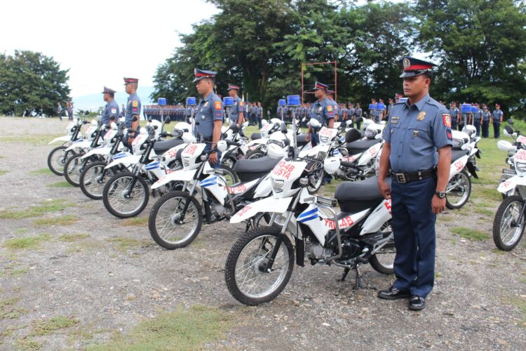 Romblon Police Provincial Office receives XRM Motorcycles
