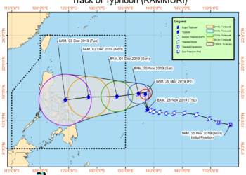 Kammuri maintains strength as it moves toward PH