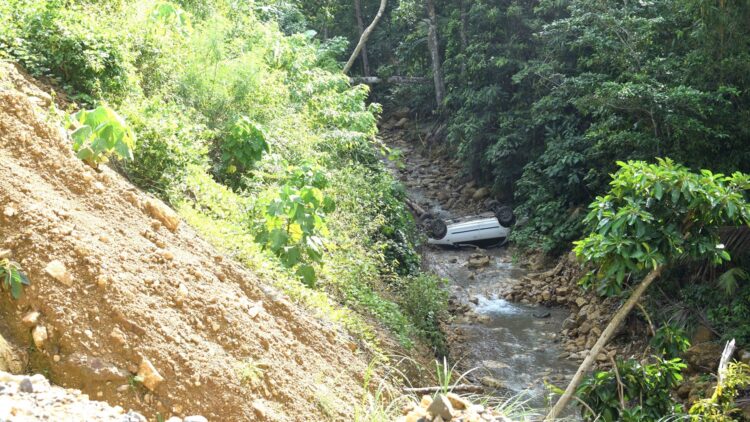 Kotse, nahulog sa bangin sa Odiongan