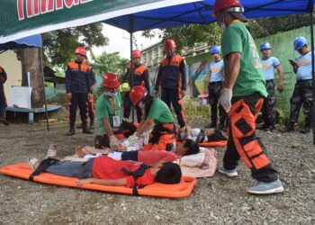 Odiongan nakiisa sa Nationwide Earthquake Drill