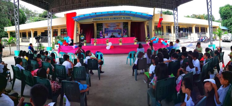 Pagcor turnovers 3 school buildings to Romblon schools