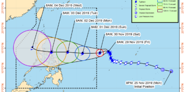 Monsoon rains in Luzon, ‘Kammuri’ expected over the weekend