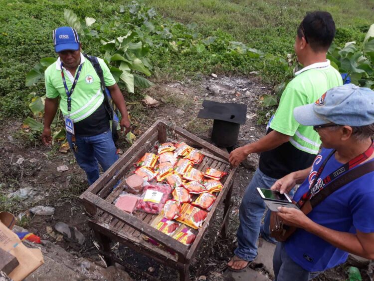 Processed pork products, nasabat sa Odiongan